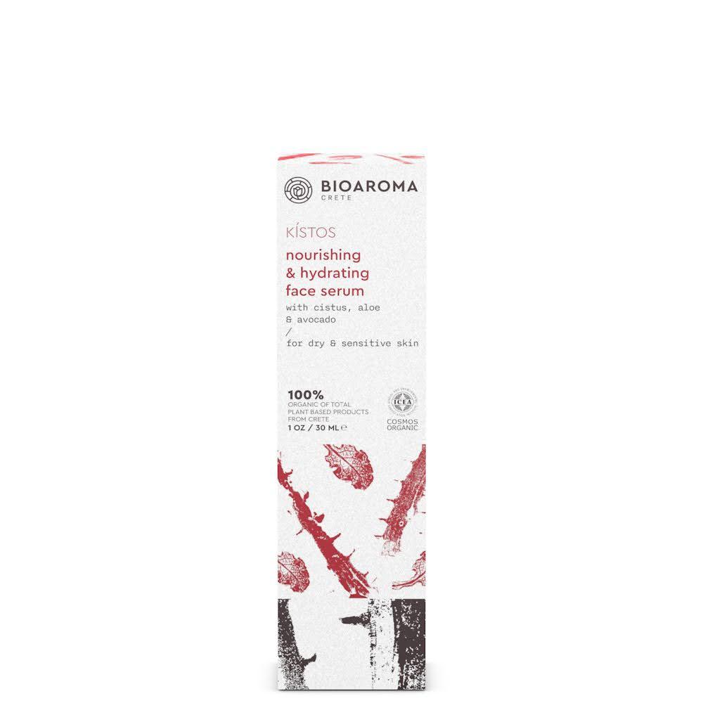 Bioaroma Crete Kistos Organic Nourishing & Hydrating Face Serum 30ml