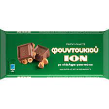Ion Milk Chocolate w/ Whole Hazelnuts 100g