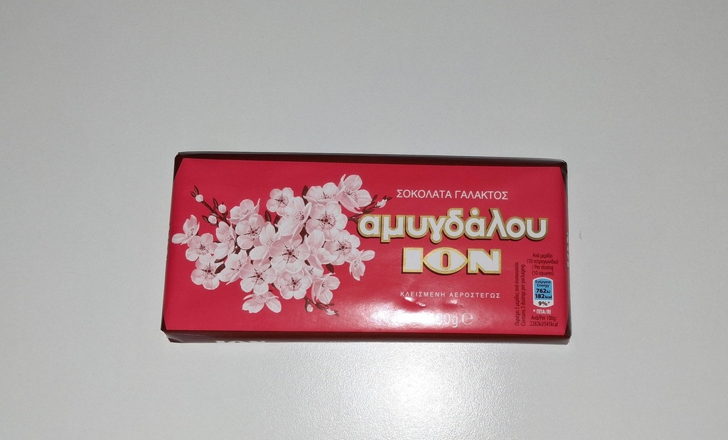 Ion Milk Chocolate with Almonds 100g