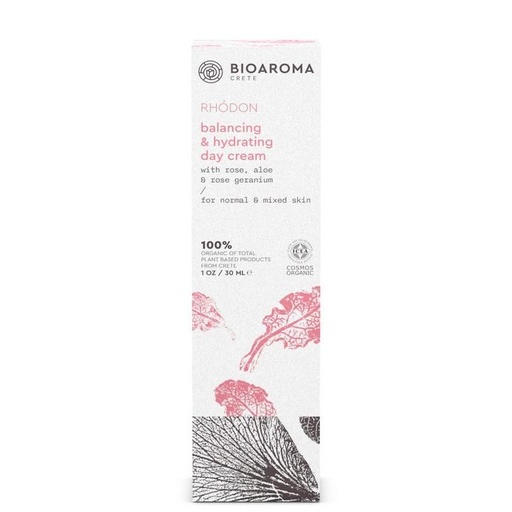 Bioaroma Crete Rhódon Organic Hydrating Day Cream