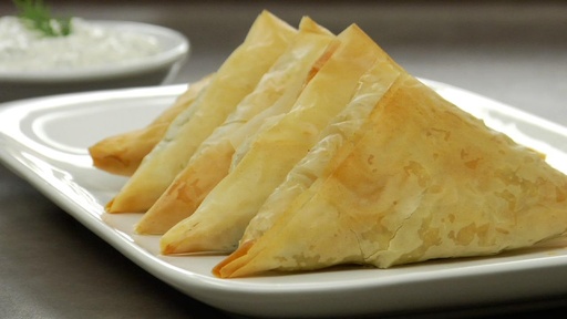 Triangle Feta Puff Pastry